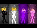 Kings vs queens in stickman party  minigames  gameplay 1 2 3 4 player