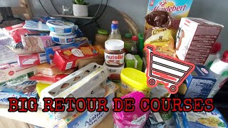  GROS RETOUR DE COURSES APRÈS LES VACANCES 