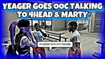 Yeager goes OOC talking to Marty & 4Head | Gulag Gang | NoPixel GTA RP | NoPixel Clips