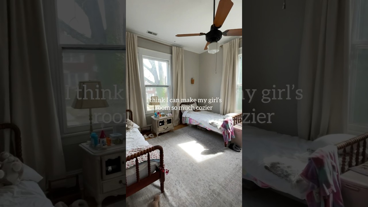 THE COZIEST, THRIFTED MAKEOVER FOR MY DAUGHTER’S SHARED BEDROOM! 