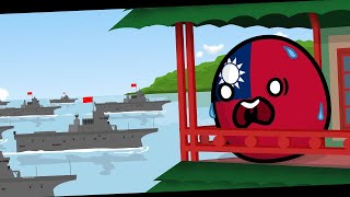 Китай Вторгается В Тайвань | Countryballs