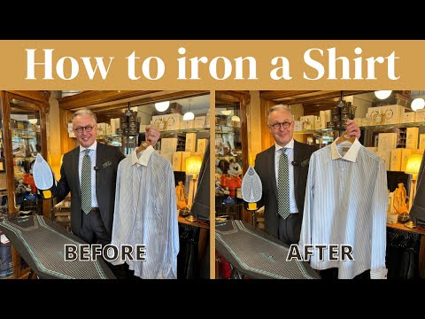 How to iron a Shirt