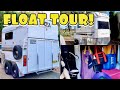PICKING UP MY NEW HORSE TRAILER! TRAILER TOUR!