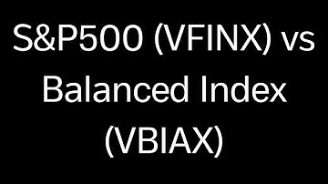S&P500 (VFINX) vs Balanced Index (VBIAX)