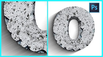 [ Photoshop Tutorial ] Stone Text Effect in Photoshop CC