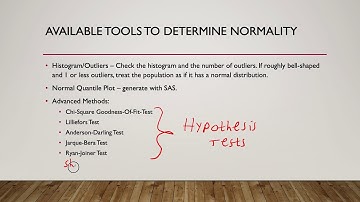Biostatistics - Section 6.5 - Assessing Normality