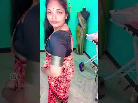 Py saree Drapist thamizhvani in Pondicherry #sareelove