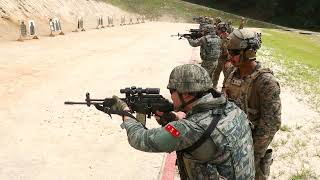 US Marines teach basic rifle drills to South Korean Marines | KMEP 23.3