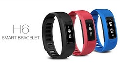 H6 Smart Bracelet Bluetooth Pedometer SMS Call Reminder