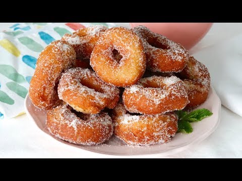 Rosquillas Fritas ⭐️ ¡Muy Esponjosas!