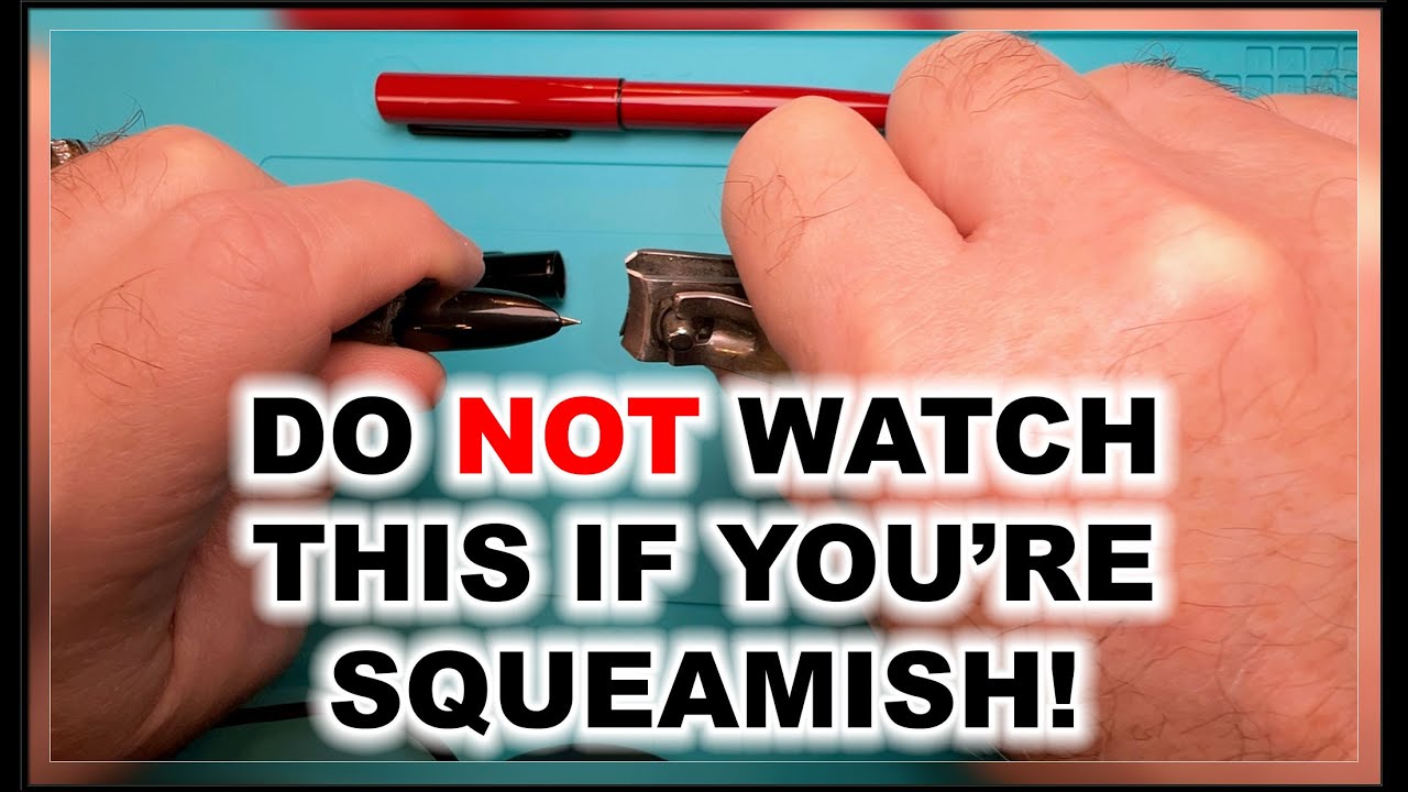 Верстак Inkquiring Minds, эпизод 40 — замена пера Hongdian C1