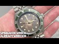 Spinnaker Wreck SP 5089 Vintage Watch Review - First On YouTube!