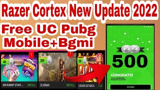 Razer Cortex New Update ||Get Daily 500Silver Coin||Free uc app bgmi & Pubg mobile screenshot 2