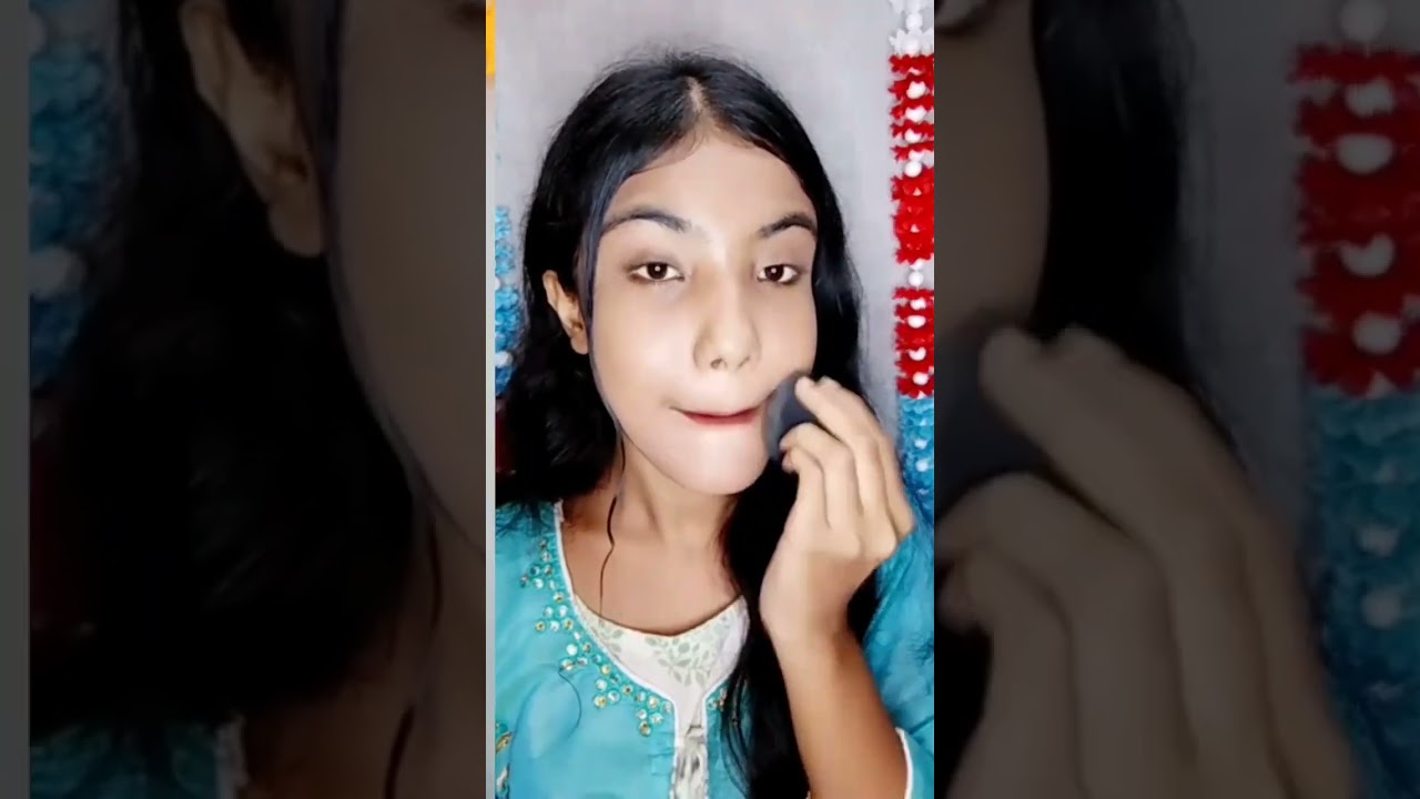 Durga Puja✨ Teenager Special Makeup Look Under Rs/-50😱