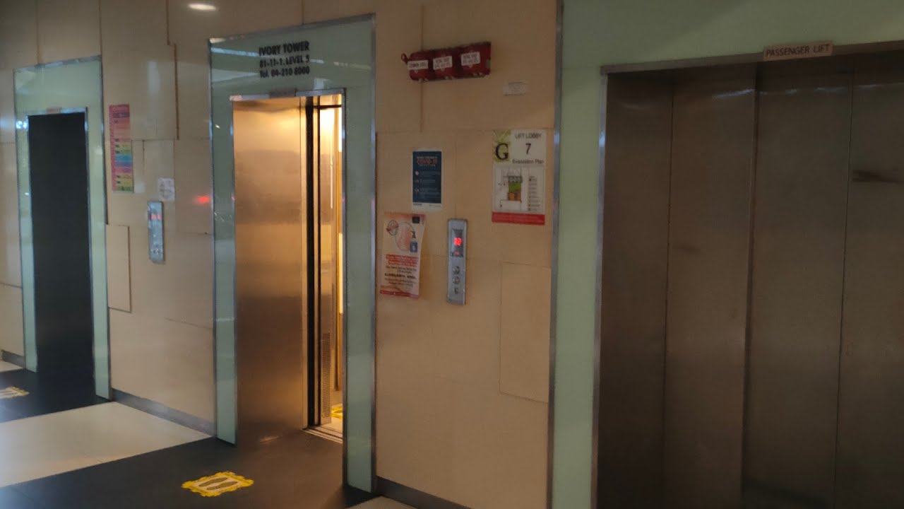 OTIS Gen2 Regen Elevators at M Mall O2O @ Penang Times Square, Georgetown, Penang (Scenic)