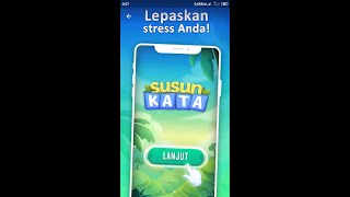 review gameplay, Higgs Susun Kata - Game android screenshot 1