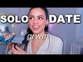 GRWM: SOLO DATE🙇🏻‍♀️💕 spring 2023 goals (hair, makeup + outfit) 10 years on YouTube!!!