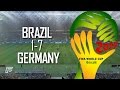 Brazil 1-7 Germany: Match Remade (2014 FIFA World Cup: Brazil)