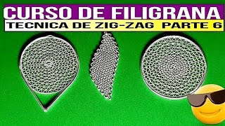 TÉCNICA DE ZIG-ZAG PARA FILIGRANAS DE PLATA (ZIG-ZAG TECHNIQUE FOR SILVER FILIGREE)