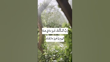 أصبحنا وأصبح الملك لله|#اذكار_الصباح