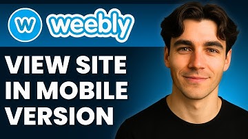 How To View A Weebly Site Mobile Version (Tutorial 2025)