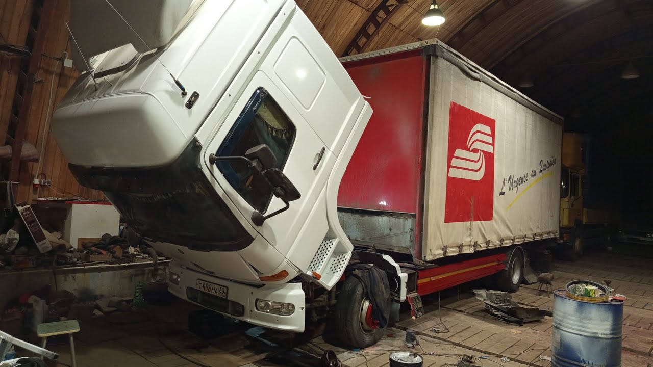 Бюджетная покраска грузовика