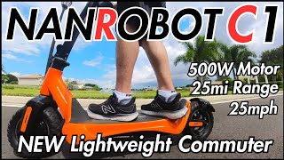 Nanrobot C1: Their First Try At A Lightweight Budget E-Scooter. How