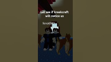 kreekcraft  add me on roblox #roblox #kreekcraft #roblox #fe #bypassbyfron #robloxexploiting