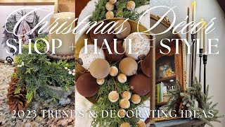 2023 CHRISTMAS DÉCOR - HOBBY LOBBY | Shop with Me + Haul + Style & Decorating Ideas | Top Trends