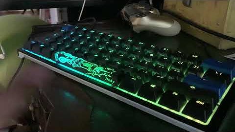 All ducky one 2 mini rgb lighting effects