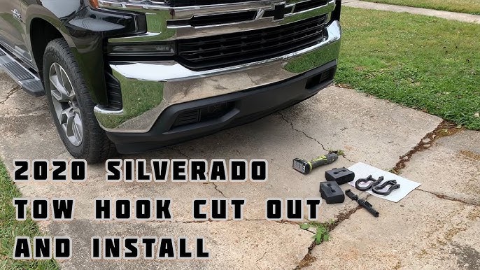 Tow Hook Install - 2007-2014 Silverado and Sierra 