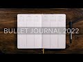 MY 2022 BULLET JOURNAL SETUP | Simple and minimal spreads | Cleaning Schedule & Housekeeping