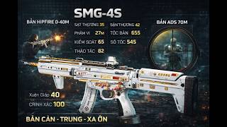 SMG-45 35 DAMAGE – CÂN MỌI TẦM 🔥 Hipfire 40m, ADS 70m QUÁ BÁ!