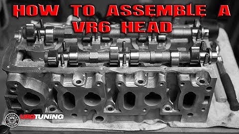 How to Assemble a VR6 Head - Patreon VRT!