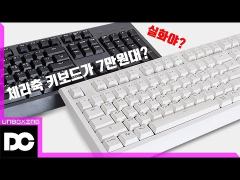 [DC튜브] 한성컴퓨터 GTune GK787 갈축 기계식 키보드 "체리축 키보드가 7만원대?" (리뷰&언박싱)