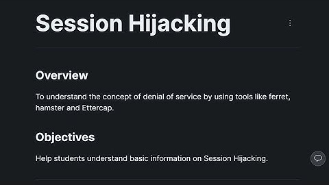 FYPJ Session Hijacking Demo (No Audio)
