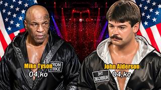 TYSON SHOCK THE WORLD! Mike Tyson (USA) vs John Alderson (USA) | Boxing Fight Highlights HD