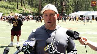 Kenny Dillingham following ASU's Camp Tontozona scrimmage (8/15/26)