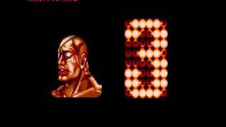 Street Fighter 2 Special Champion Edition Genesis- Sagat Game Over