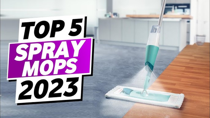 SUGARDAY Microfiber Spray Mops for Floor Cleaning Wet Dry Dust Hardwood  Kitchen Floor Mop