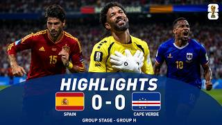 Spain 0-0 Cape Verde –Full match Highlights | FIFA WORLD CUP 2026