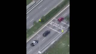 #PoliceChase Red Kia Flees Police on Flat Tire in Broward