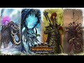 Blueeyes dragon  norsca vs dark elves  total war warhammer 3