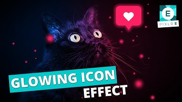 How to Create A Glowing Icon Effect in Pixlr E