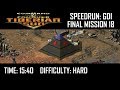 SPEEDRUN: Command and Conquer Tiberian Sun GDI Final Mission 18 (Hard)