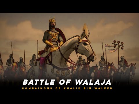Battle Of Walaja 633AD | Khalid Bin Walid | Rashidun Caliphate⚔️ Sassanid Empire Wars