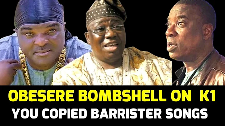OBESERE DON SCATTER EVERYWHERE AS HE EXPOSED WASIU AYINDE WITH BARRISTER SONGS