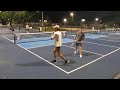 SWITCHING HANDS EVERY POINT! 4.0 Pickleball Game at Collins Park in Conway, SC