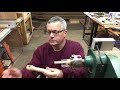 Wood turning a spinning top Wood turning a spinning top