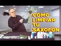 Limpieza y mantenimiento para el saxo